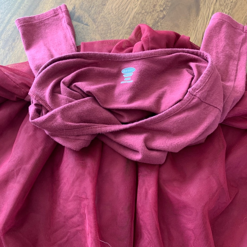 Old Navy Burgundy dress - Picture 2 of 3